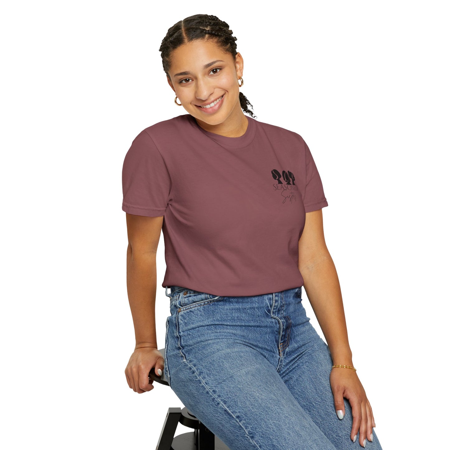 Seasoned Sisters Garment-Dyed T-shirt (Small Logo)